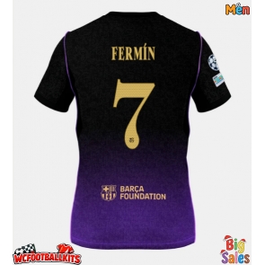 Barcelona Fermin Lopez #7 Replica Away Stadium Shirt 2026-27 Short Sleeve